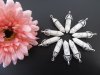 10X White Turquoise Pendant Hexagon Prism Beads Charms 10X White Turquoise Pendant Hexagon Prism Beads Charms