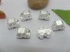 20 Silver Jeep Thread European Beads pa-m100 20 Silver Jeep Thread European Beads pa-m100