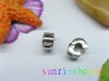 10 White-K Plated Heart Stopper Bead Clip Fit European Beads 10 White-K Plated Heart Stopper Bead Clip Fit European Beads