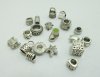 100Pcs New Alloy European Beads No Thread be-m6 100Pcs New Alloy European Beads No Thread be-m6