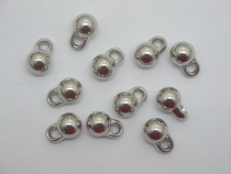 200X Nickel Plated 12mm Ball Pendants Jewelry finding - Click Image to Close