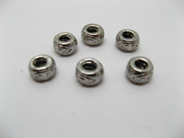 20 Alloy European Carved Metal Thread Beads ac-sp277 - Click Image to Close