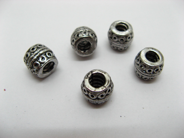 10 Alloy European Carved Metal Thread Beads ac-sp282 - Click Image to Close