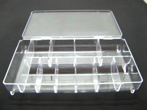 10Pc Bead Storage Boxes 11 compartment Organizer Tray - Click Image to Close
