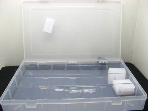 1X Bead storage Boxes 4 compartment Organizer Tray 1X Bead storage Boxes 4 compartment Organizer Tray