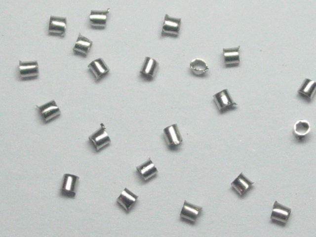 10000 Nickel Tube Crimp Beads 1.5mm - Click Image to Close