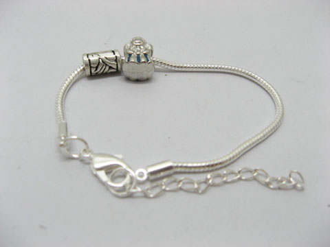 1 Snake Chain Bracelets Fits European 21cm pa-s3 1 Snake Chain Bracelets Fits European 21cm pa-s3