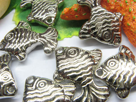 200 Fish Shape Pendant Jewellery Finding ac-pe271 - Click Image to Close
