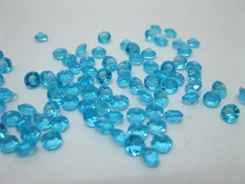 1000 Blue Diamond Confetti 4.5mm Wedding Table Scatter - Click Image to Close