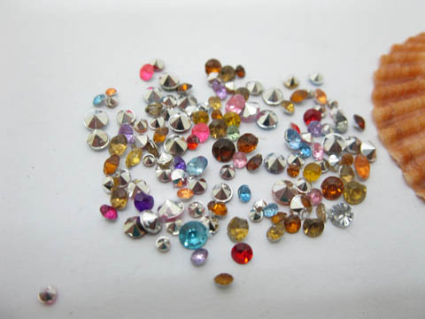 250g Diamond Confetti Wedding Party Table Scatter Assorted - Click Image to Close