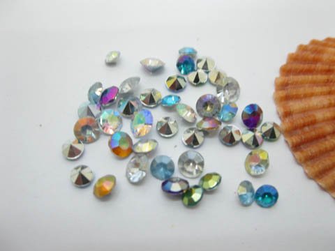 250gram (8100Pcs) AB Diamond Confetti Wedding Table Scatter - Click Image to Close