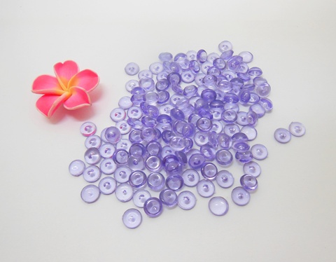 5200Pcs Purple Semi Bead Confetti Table Scatter Wedding Favor - Click Image to Close