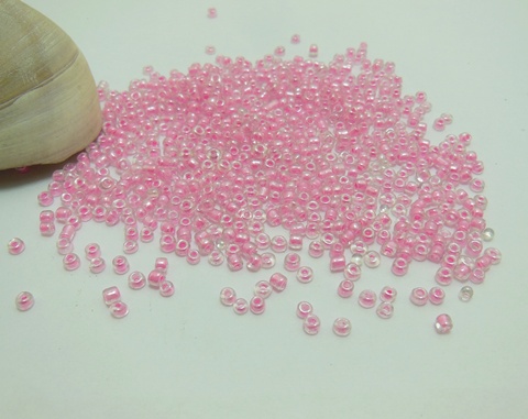 18000pcs New Glass Seed Beads 2-3mm Pink - Click Image to Close