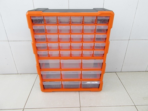 New 39 Drawers Organizer Storage Cabinet Tool Box Chest Case - Click Image to Close