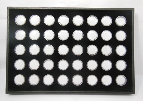 1X New Gem Jars Beads Display Storage 40 Parts - Click Image to Close