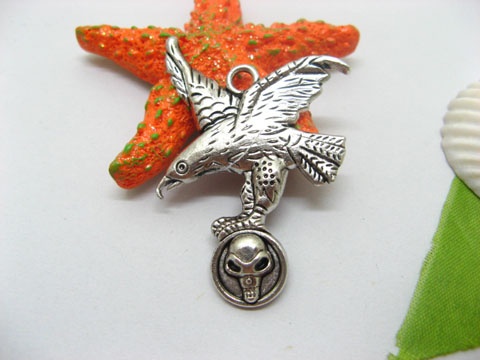 20 pcs Metal Hawks and Skull Pendants yw-ac-mp6 - Click Image to Close