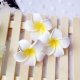 50 New Fabulous Foam Frangipani Flower 4.5x2cm 50 New Fabulous Foam Frangipani Flower 4.5x2cm