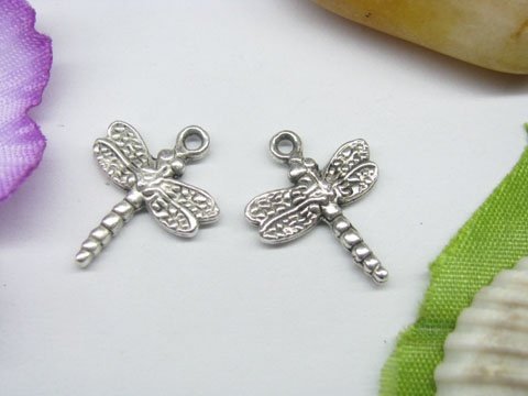 20pcs Metal Beatiful Dragonfly Charms yw-ac-mc40 - Click Image to Close