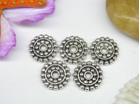 50pcs Metal Circle Beads yw-ac-mb7 - Click Image to Close