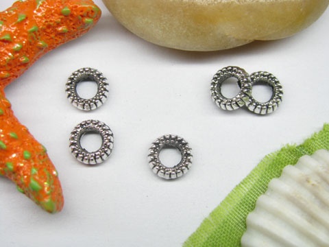 100pcs Metal Circle Beads Yw-ac-mb91 - Click Image to Close