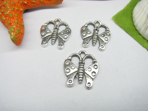 20pcs Metal Beatiful Butterfly Charms yw-ac-mc42 - Click Image to Close