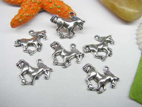 20pcs Metal Lovely Running Horse Charms yw-ac-mc65 - Click Image to Close