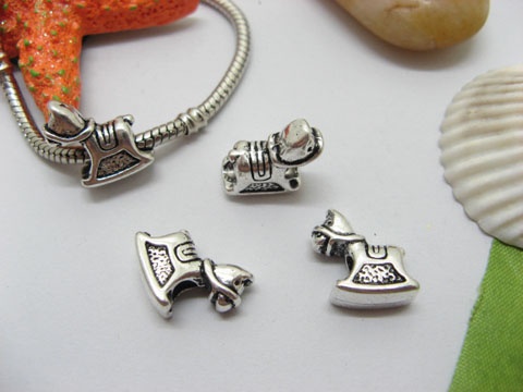 20pcs Tibetan Silver Cockhorse Beads Fit European Beads 20pcs Tibetan Silver Cockhorse Beads Fit European Beads