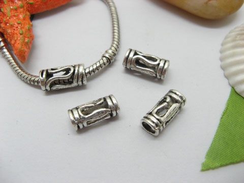 20pcs Tibetan Silver Barrel Beads European Design Yw-pa-mb28 - Click Image to Close