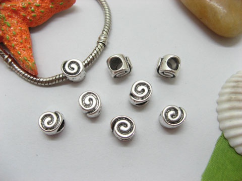 20pcs Tibetan Silver Barrel Beads European Design Yw-pa-mb31 - Click Image to Close